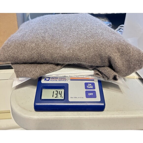 Joseph & Lyman Limited Collection Mens XXL Pure‎ Cashmere Brown Sweater - Picture 7 of 7